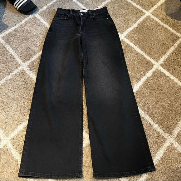 Frame Denim Le High Flare Jeans in Film Nior size 25
